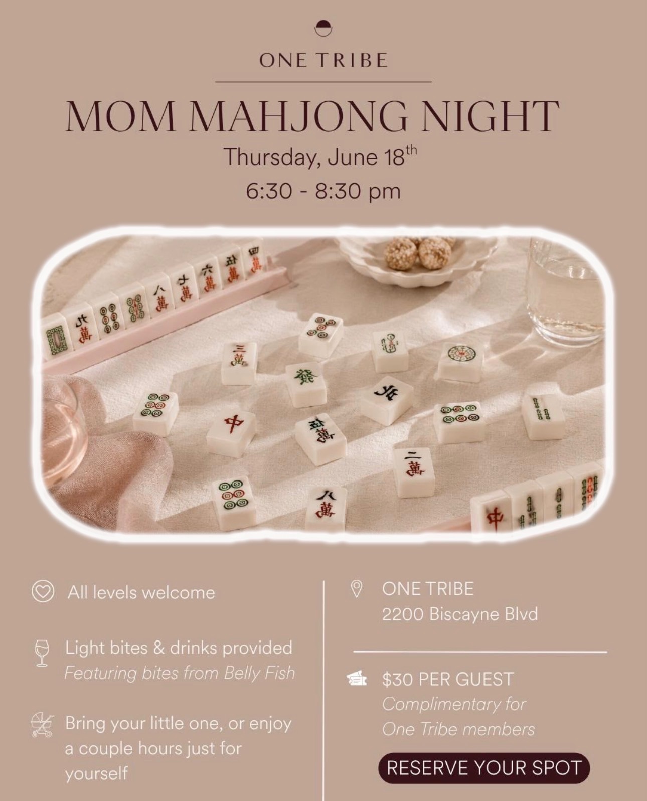 Mom Mahjong at One Tribe