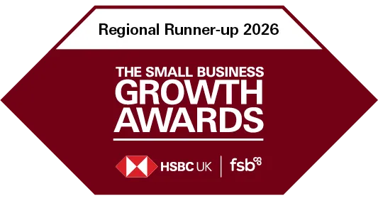 Regional Runner-up 2026 - The Small Business Growth Awards