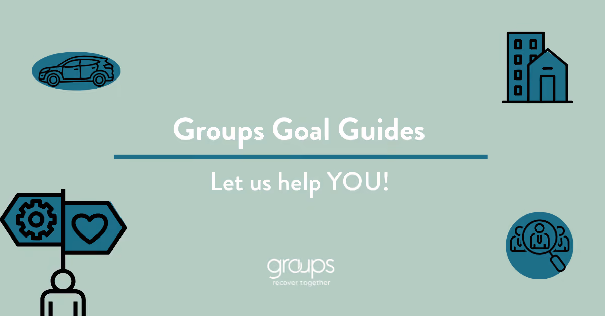 Groups Goal Guides. Let us help you!