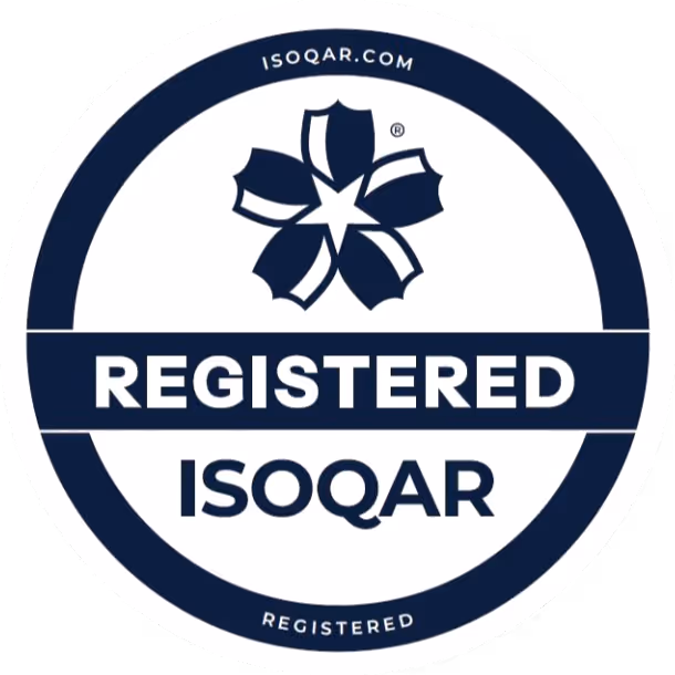 ISO Registered Badge