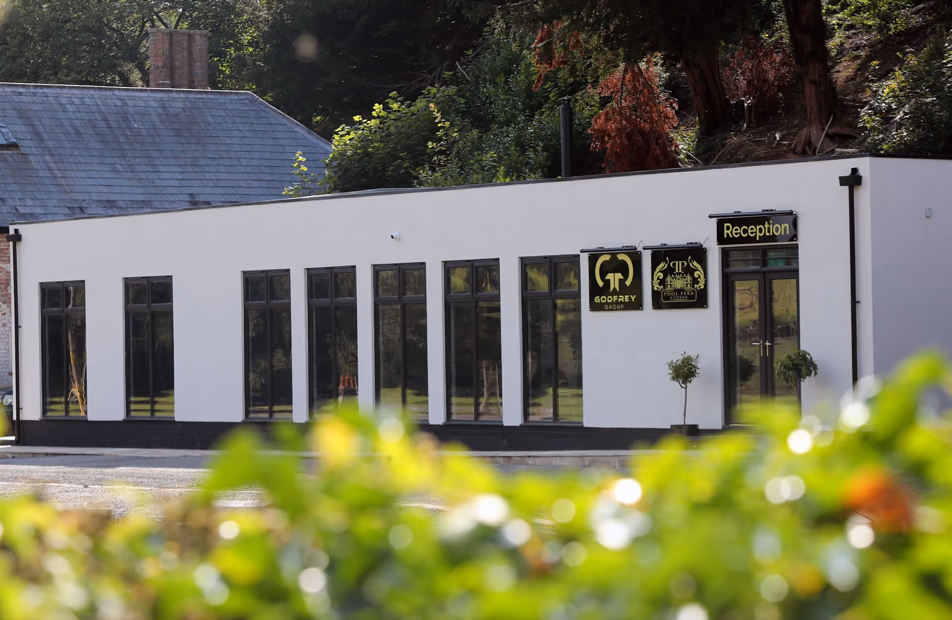 Godfrey Group head office building in Wales.