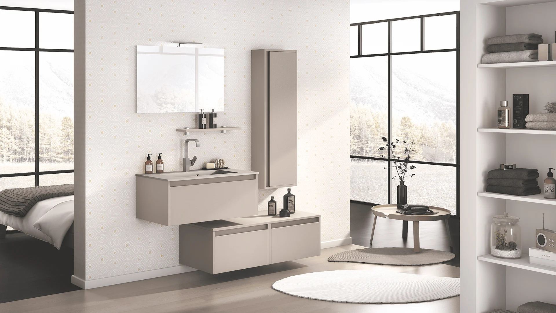 Salle de bains moderne