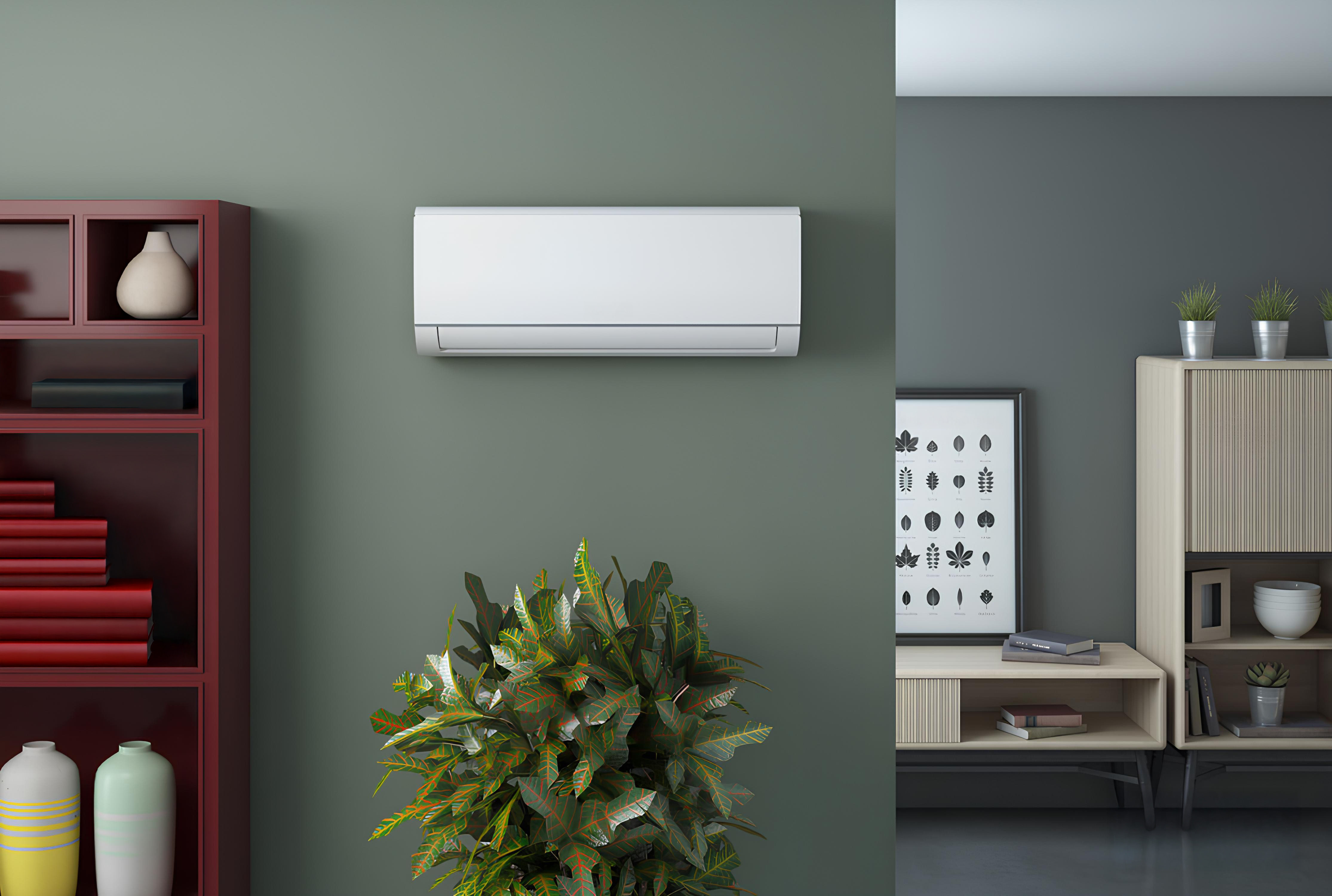 Climatisation dans un salon moderne