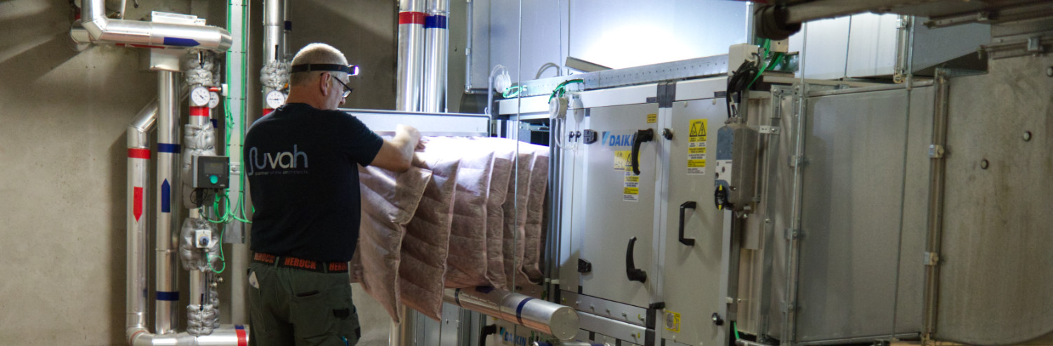 Werkman Juvah onderhoud ventilatiesysteem