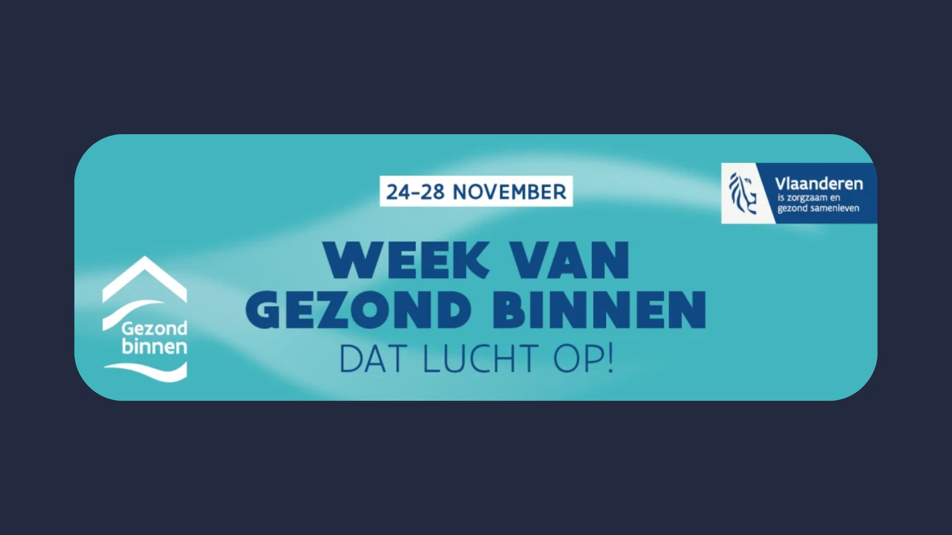 Week van gezond binnen