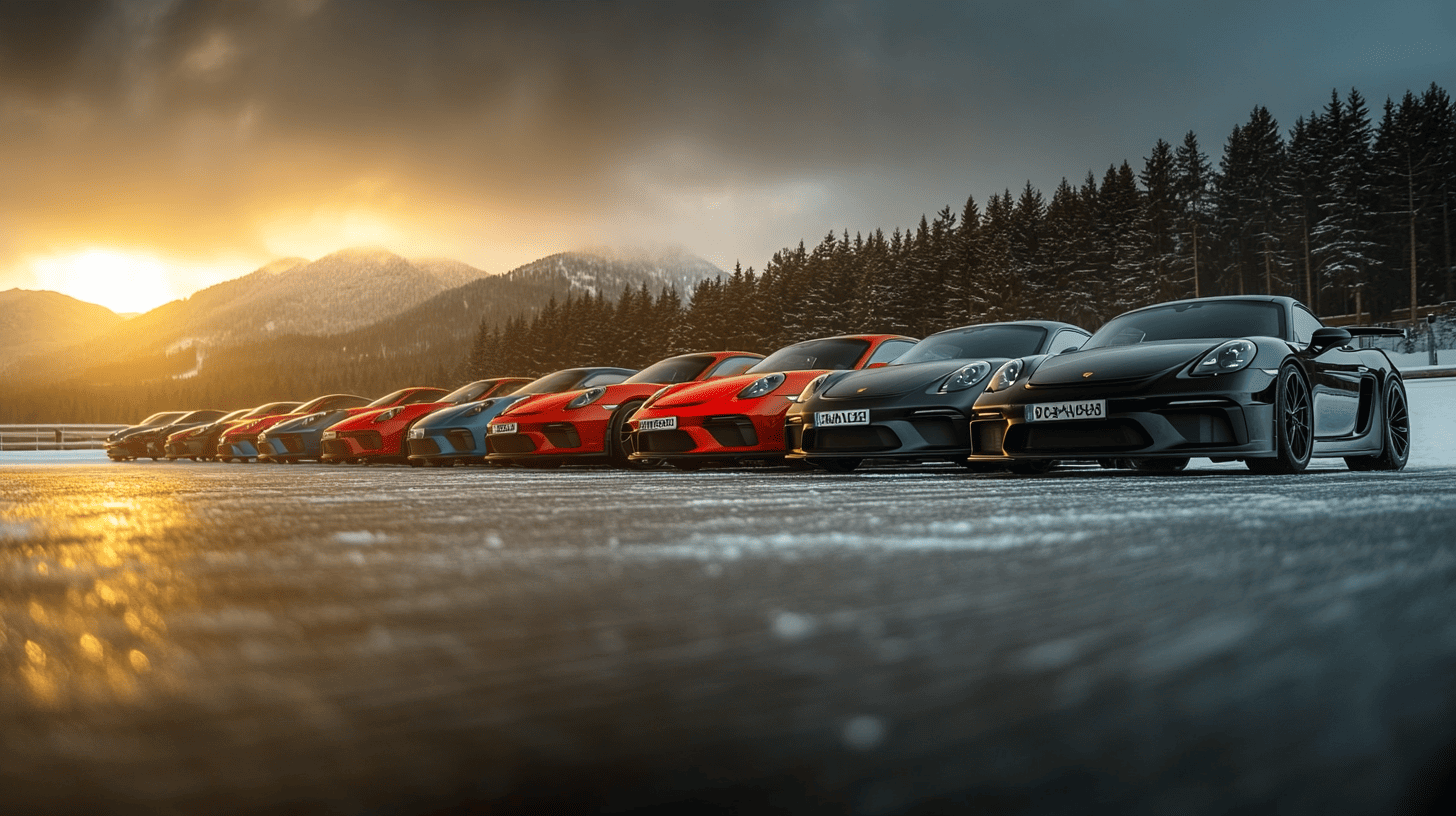 ESC Porsche Fuhrpark am Katschberg – vom Boxster bis zum GT3