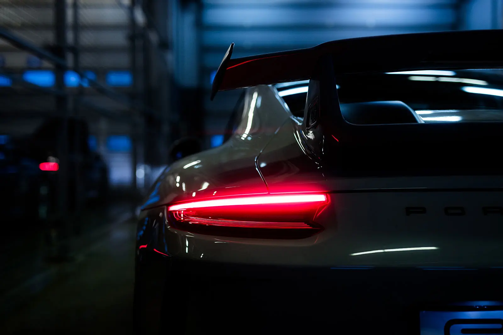Porsche GT2 RS at high speed on the Nürburgring Nordschleife — the same circuit on which Max Verstappen will contest the 24-hour race in 2026