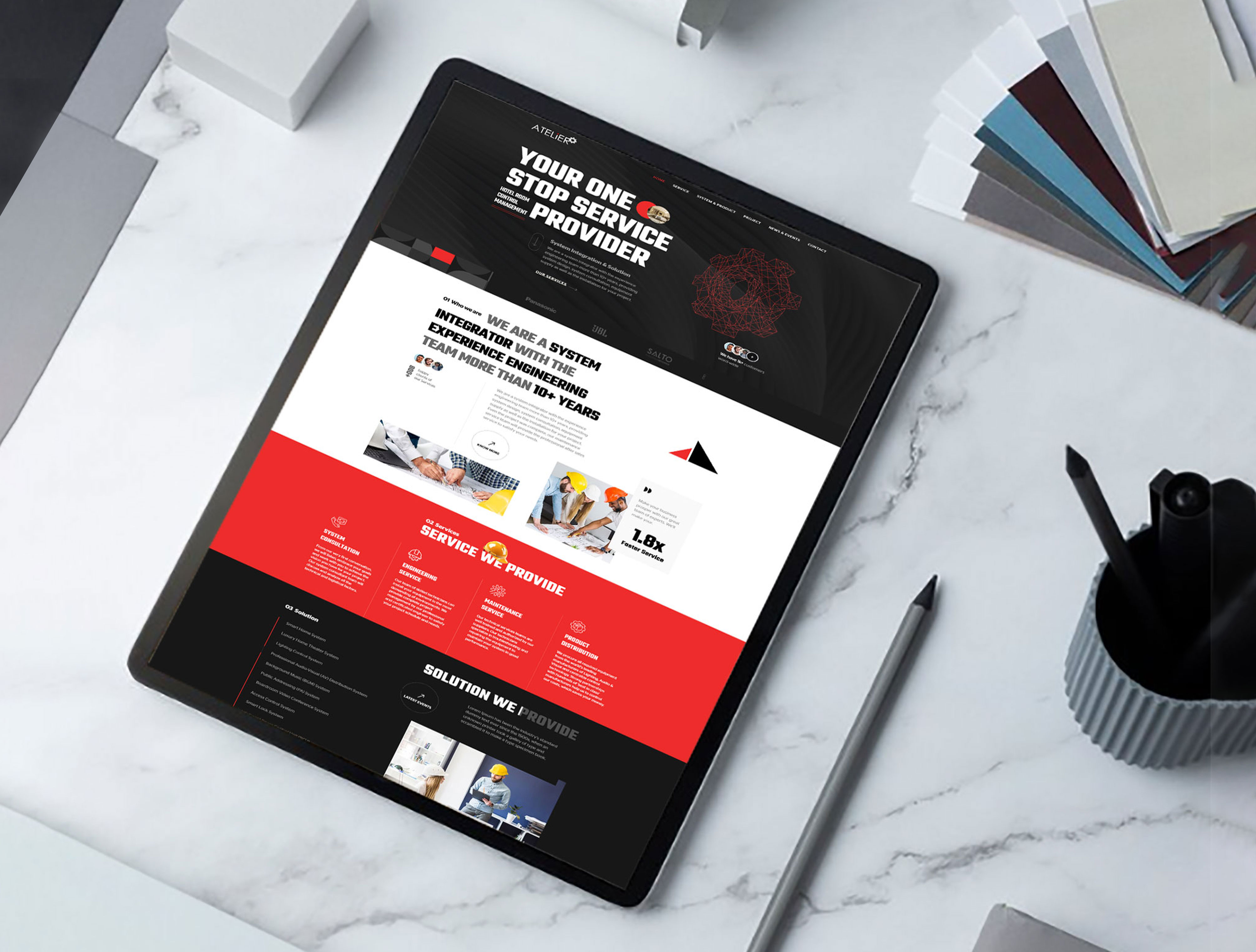 Responsive website design projects by PTS Globals