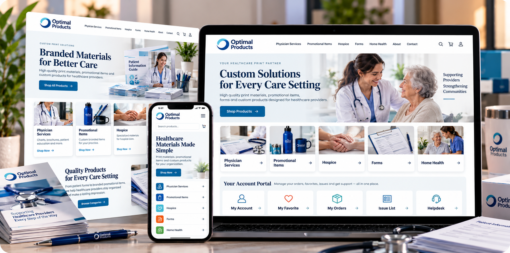 Responsive website design projects by PTS Globals