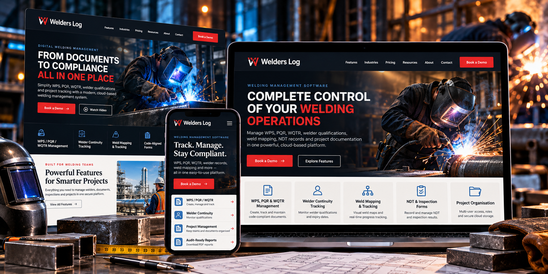 Responsive website design projects by PTS Globals