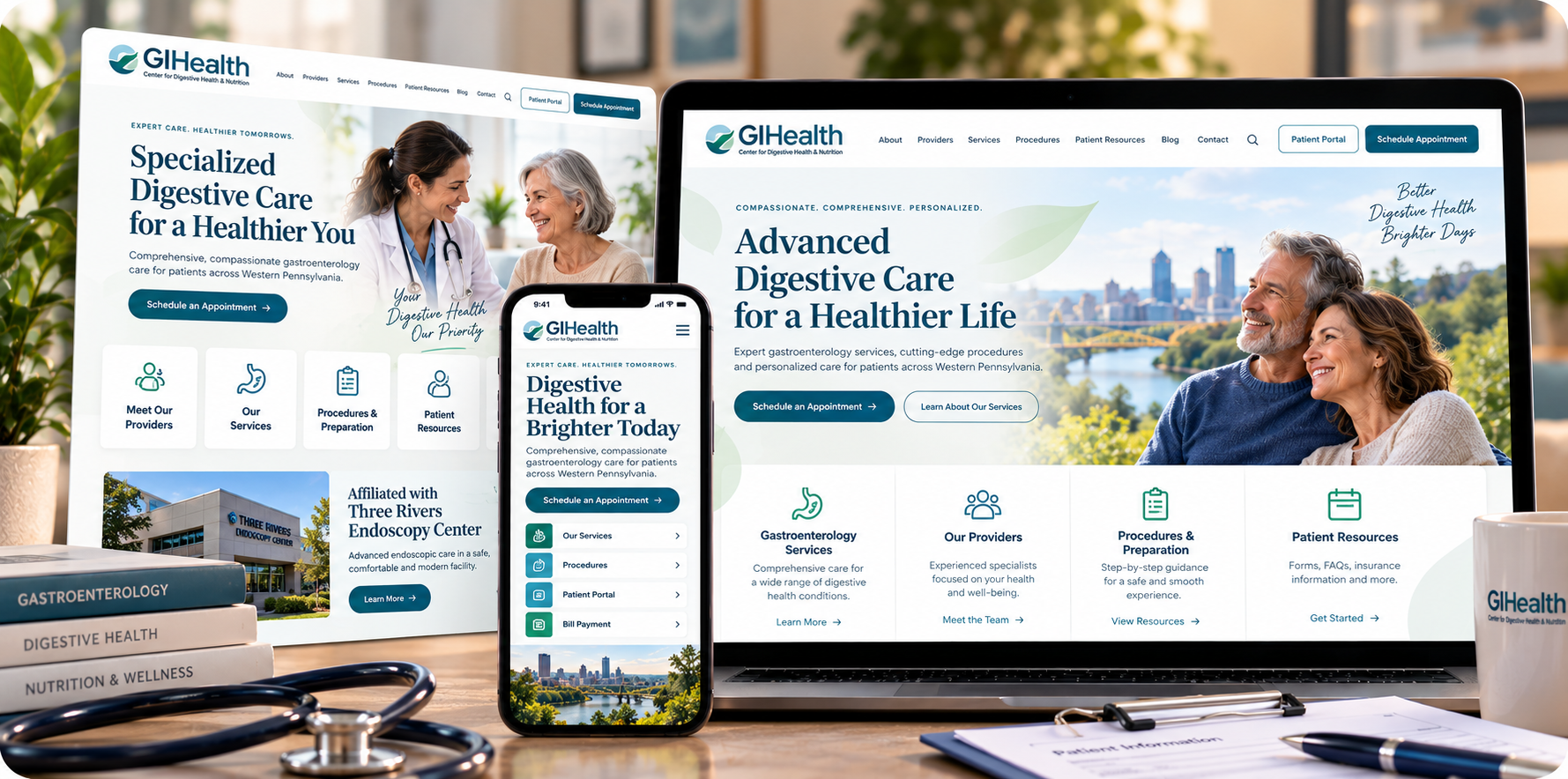 Responsive website design projects by PTS Globals