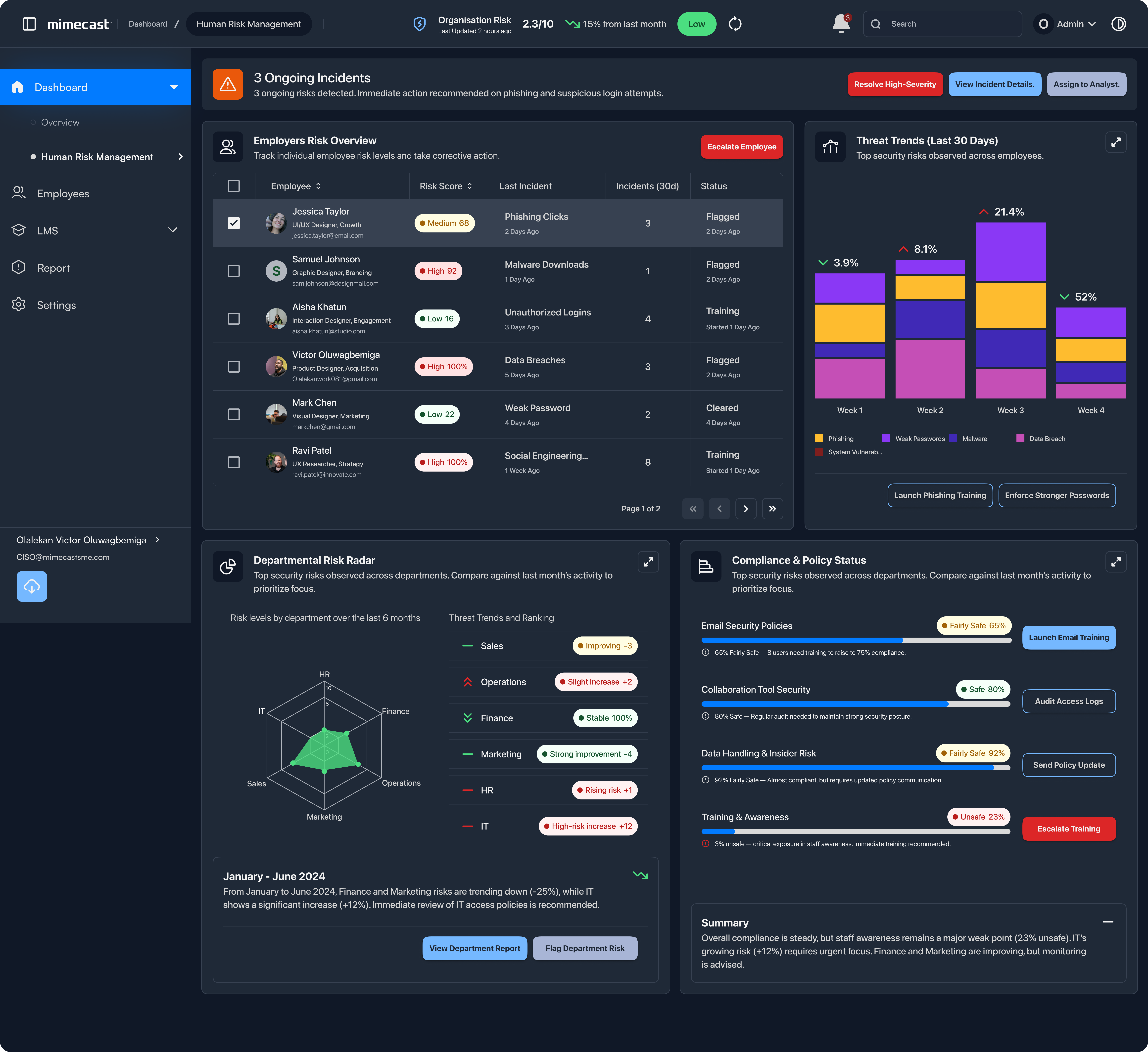 [digital project] image of interface explaining ai curriculum