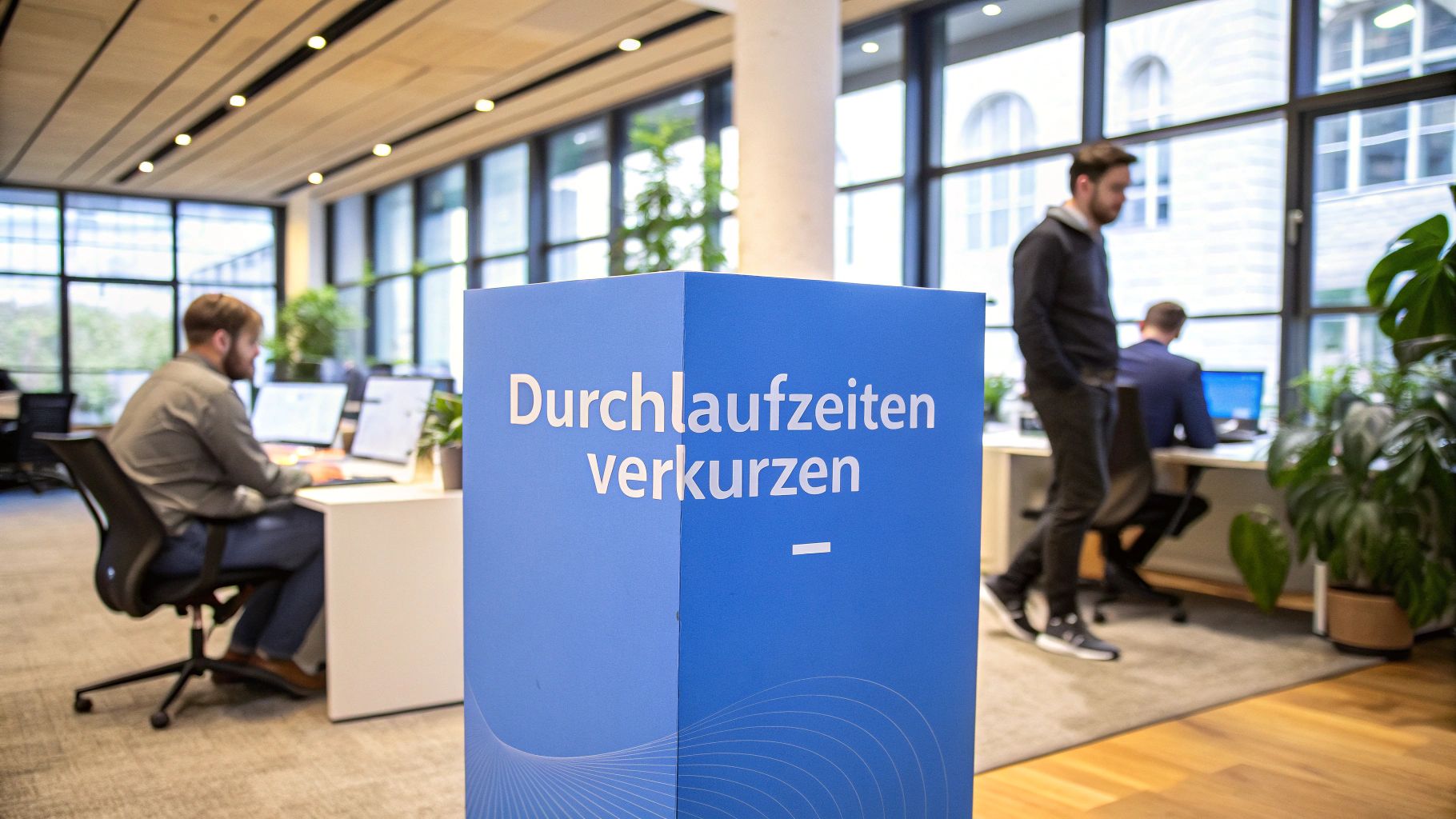 Durchlaufzeiten verkürzen mit generativer KI: Wie Unternehmen ihre Prozesse revolutionieren