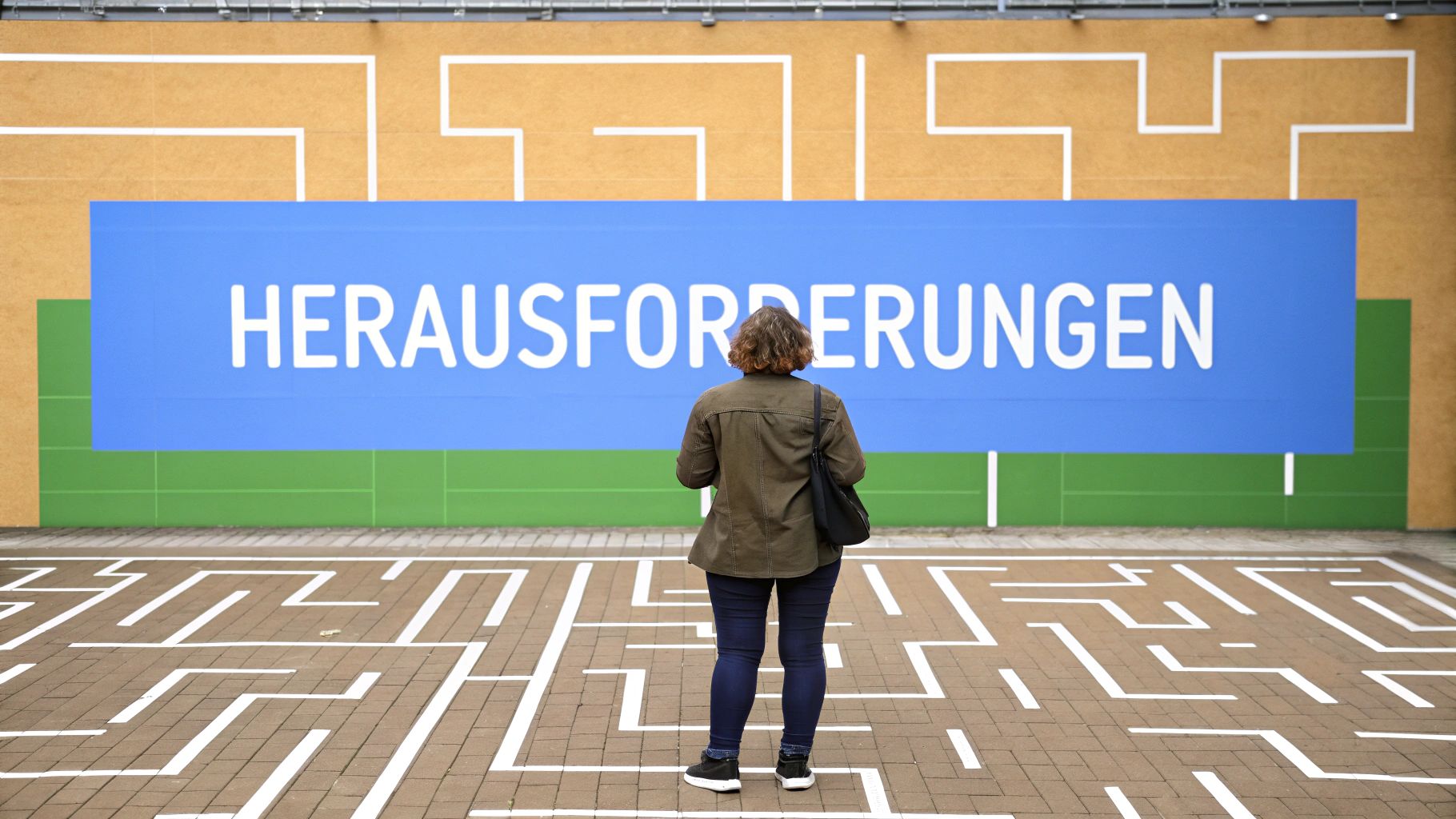 Ein Vorhängeschloss-Symbol, das über einem leuchtenden Netzwerk aus Daten liegt und die Sicherheit und Souveränität von Unternehmensdaten symbolisiert.