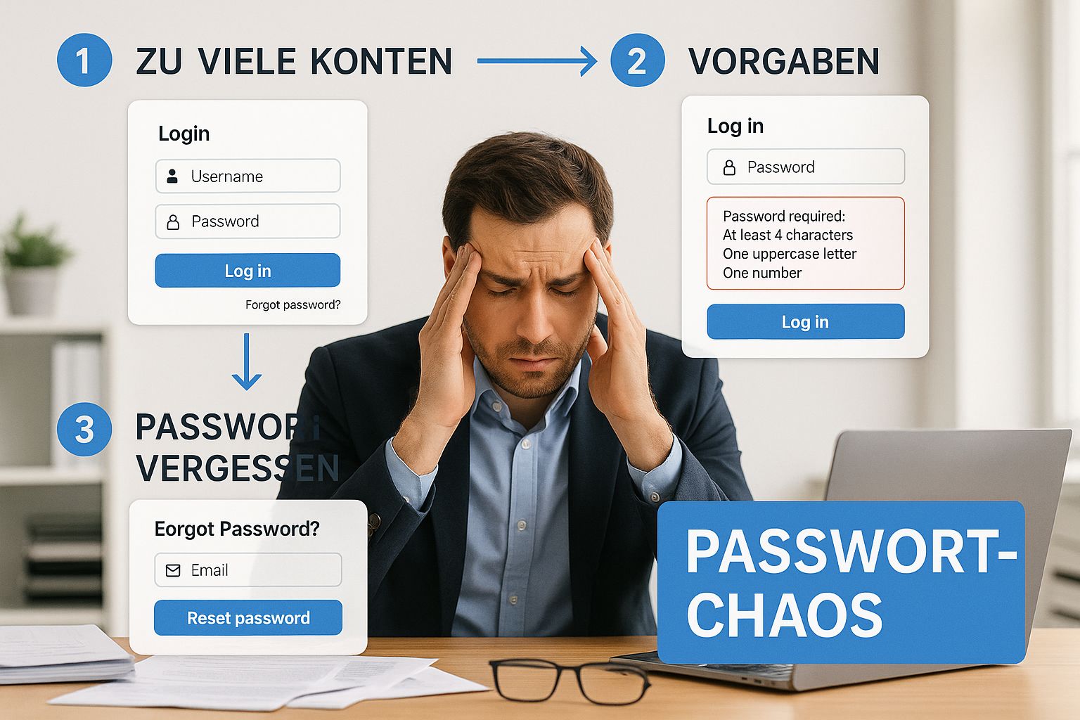 Infografik über was ist single sign on