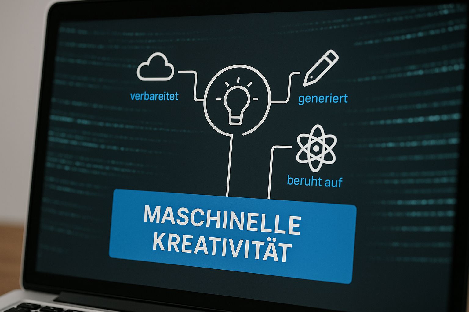Infographic about wie funktioniert maschinelles lernen