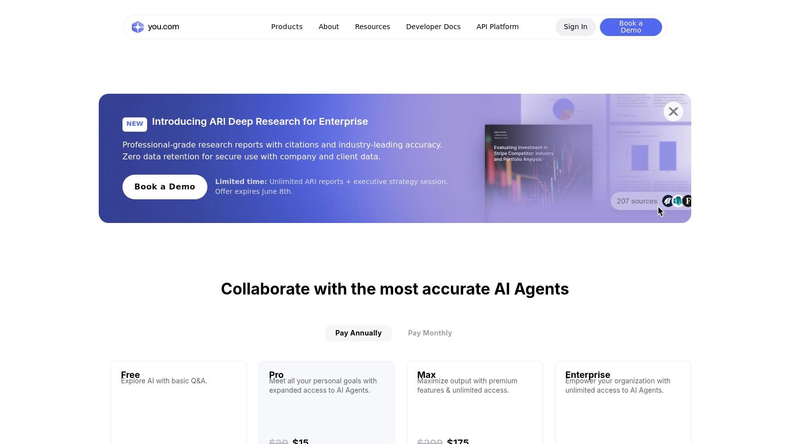 You.com (YouChat / You Pro)