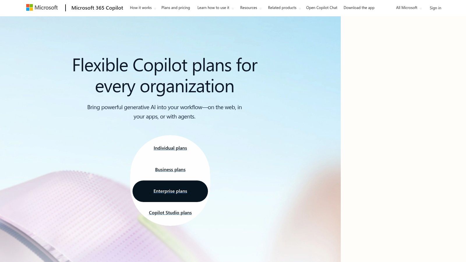 Microsoft – Copilot (Consumer/Enterprise)