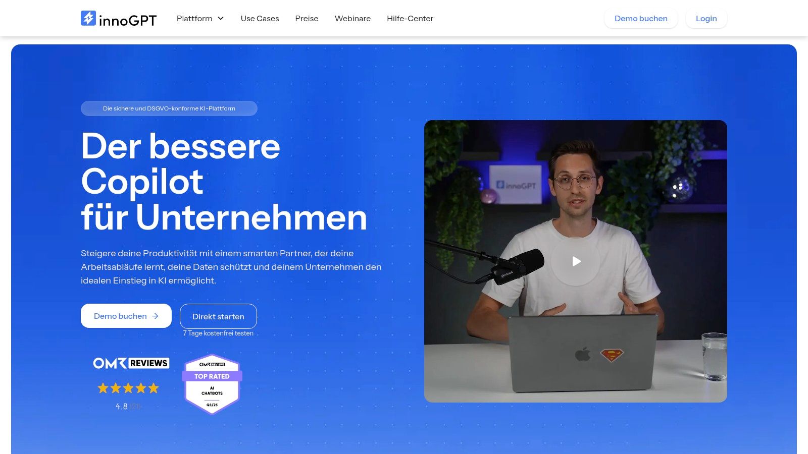 innoGPT: Die strategische ChatGPT-Alternative für Europas Unternehmen