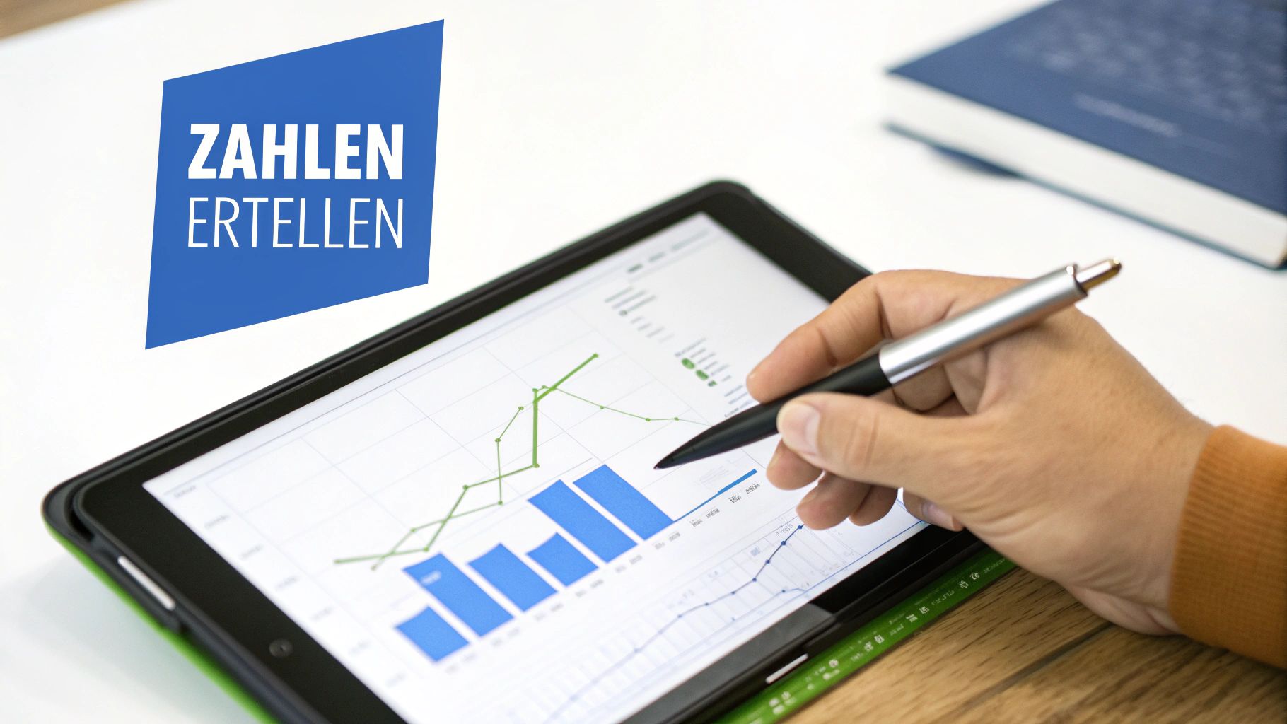 Grafik, die Wachstum visualisiert und Finanzdaten darstellt.