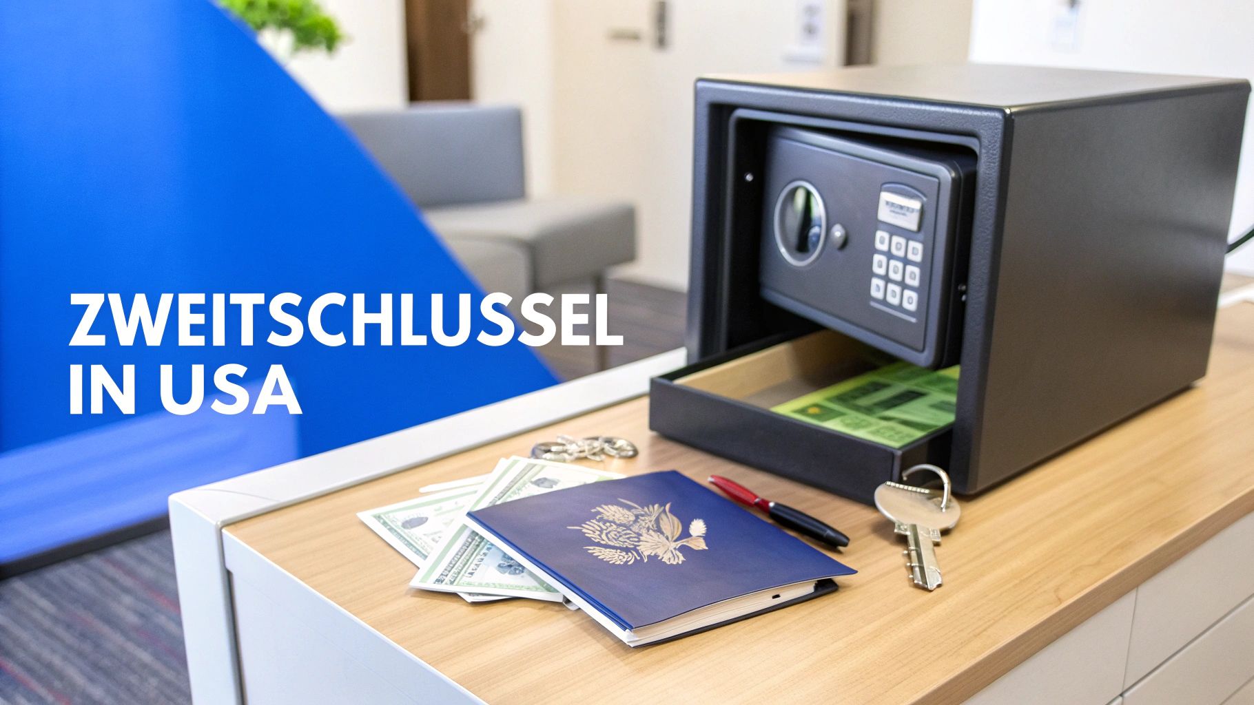 Eine Person blickt nachdenklich auf ein digitales Schloss, das Sicherheit und Datenschutz symbolisiert.