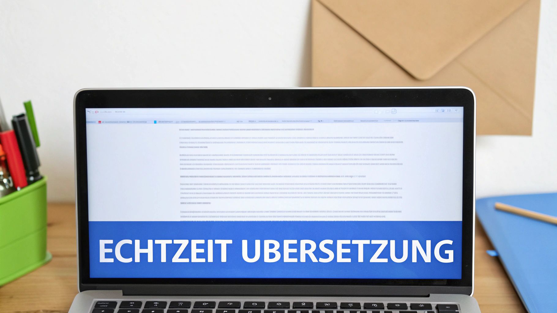 Beispiel einer Support-Übersetzung