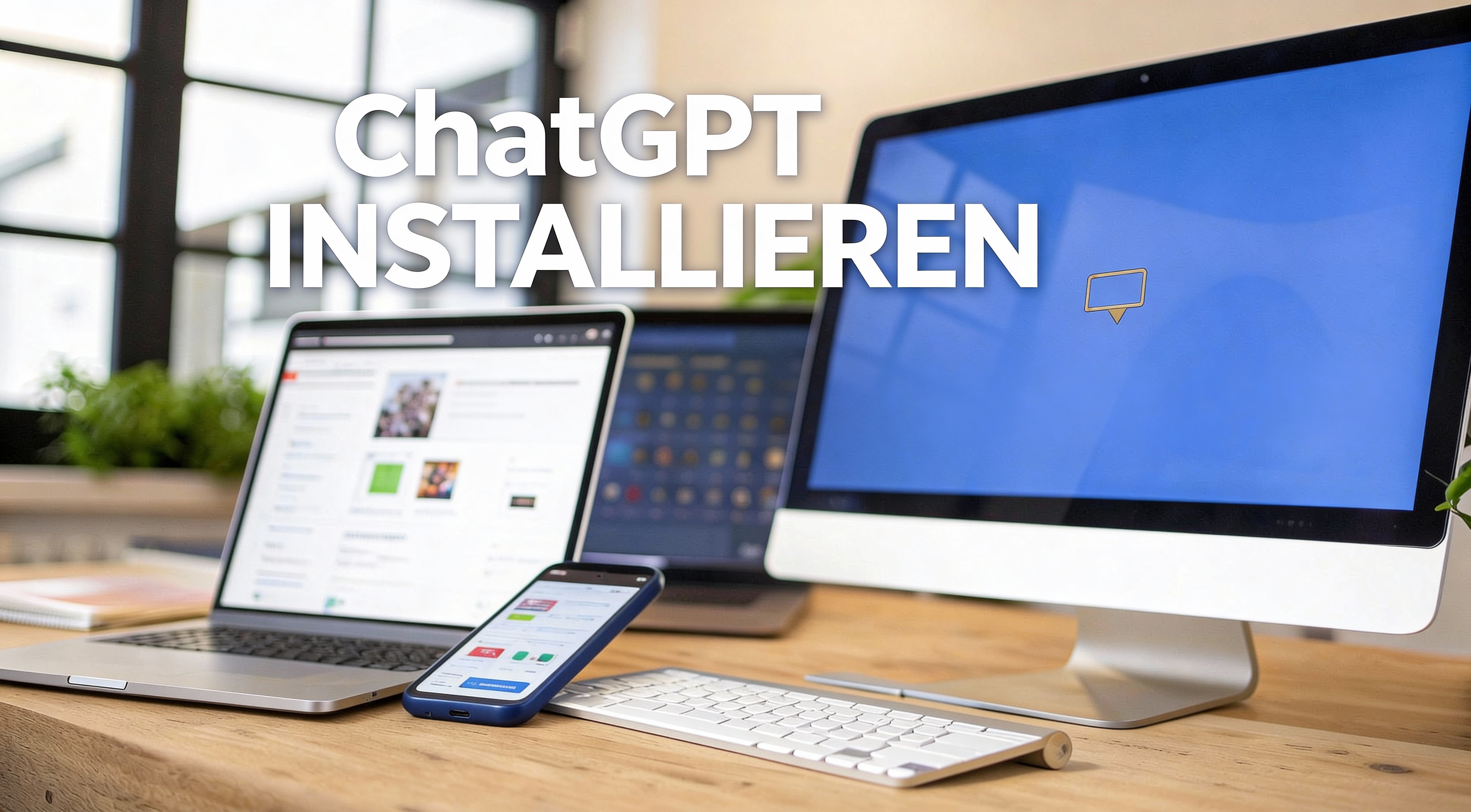 ChatGPT installieren und die KI-Power für dich nutzen