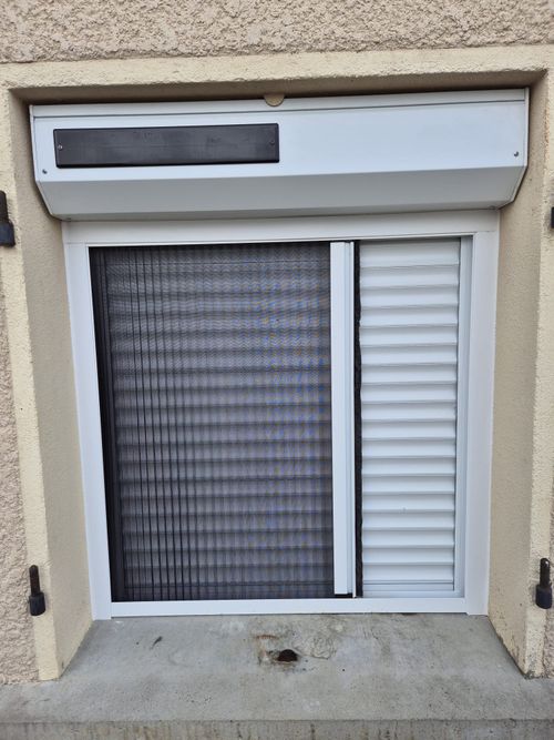 Volet + fenêtre PVC