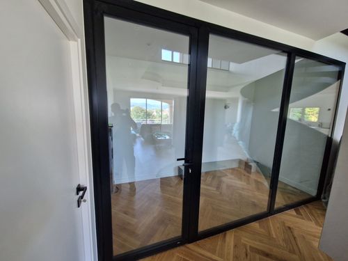 Verrière d'intérieur menuiserie alu