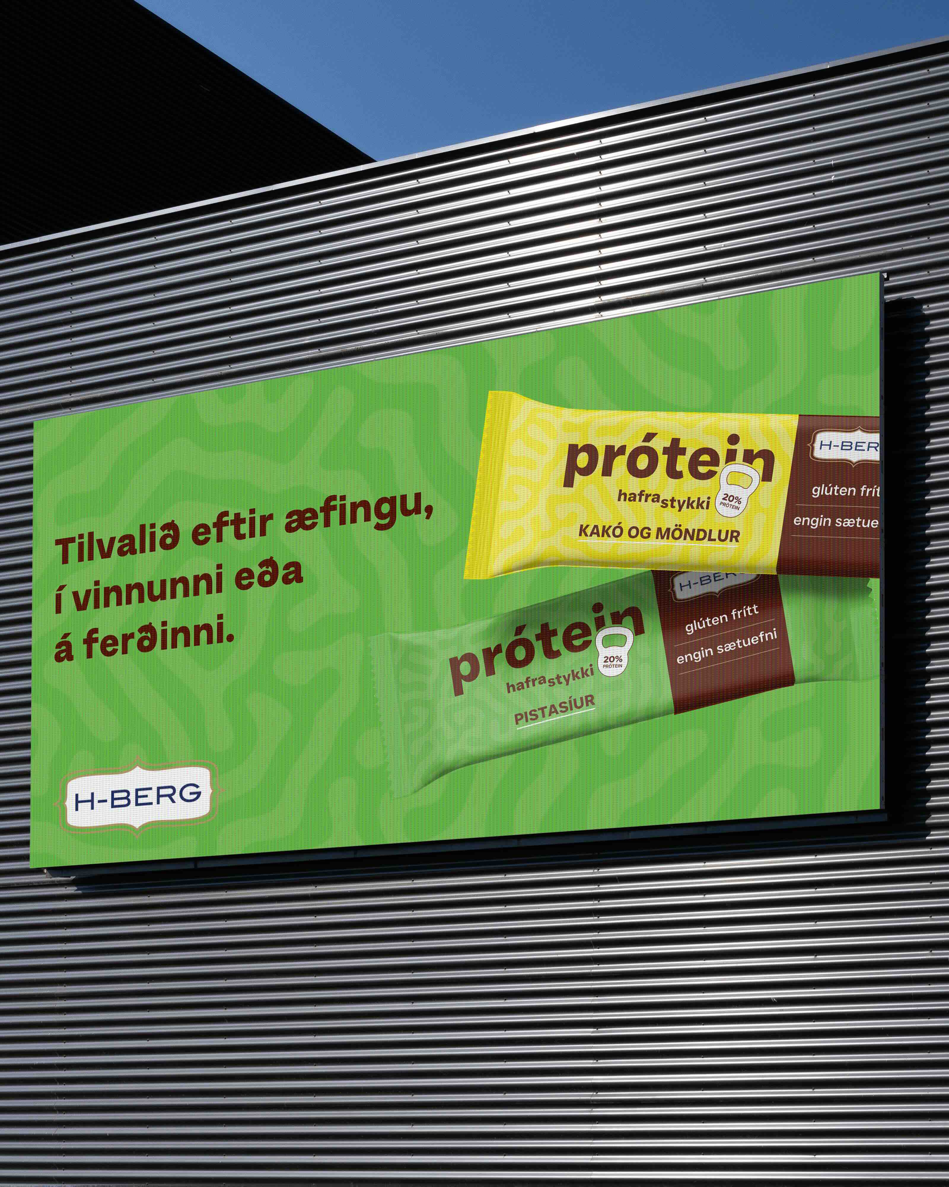 H-BERG Prótein Stykki