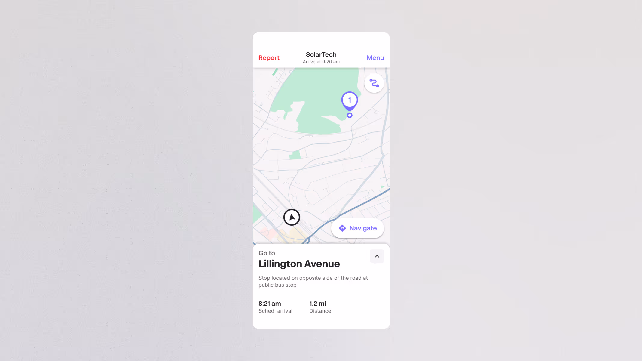 A screenshot showing a screen from the new experience