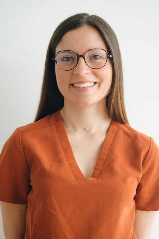 Portrait de Laura l'assistante du docteur nonclercq