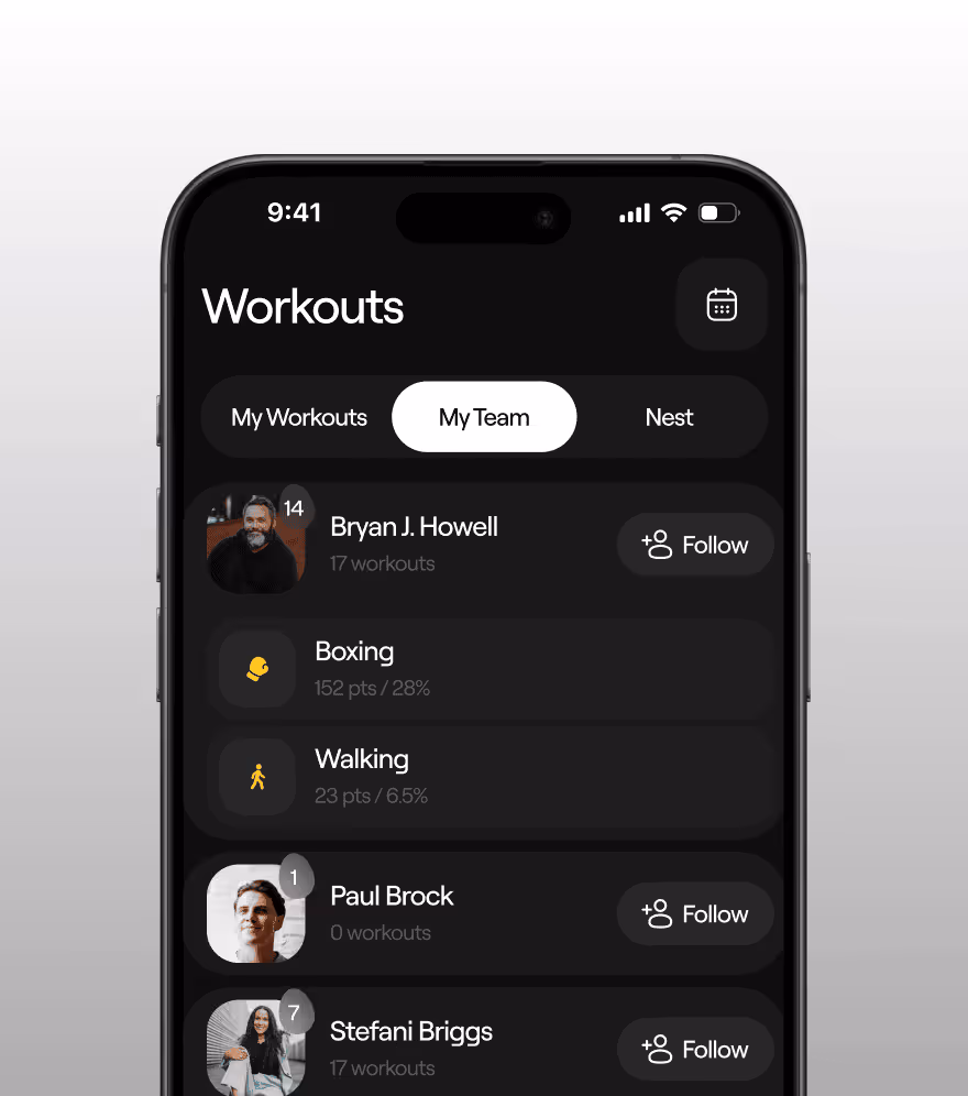 NestEgg app screen