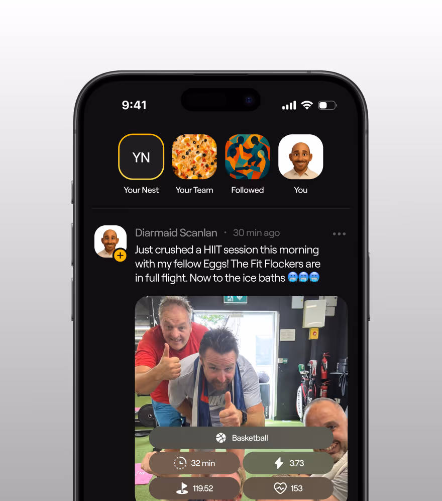NestEgg app screen