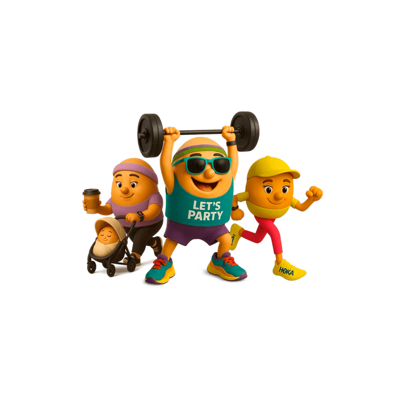 NestEgg characters