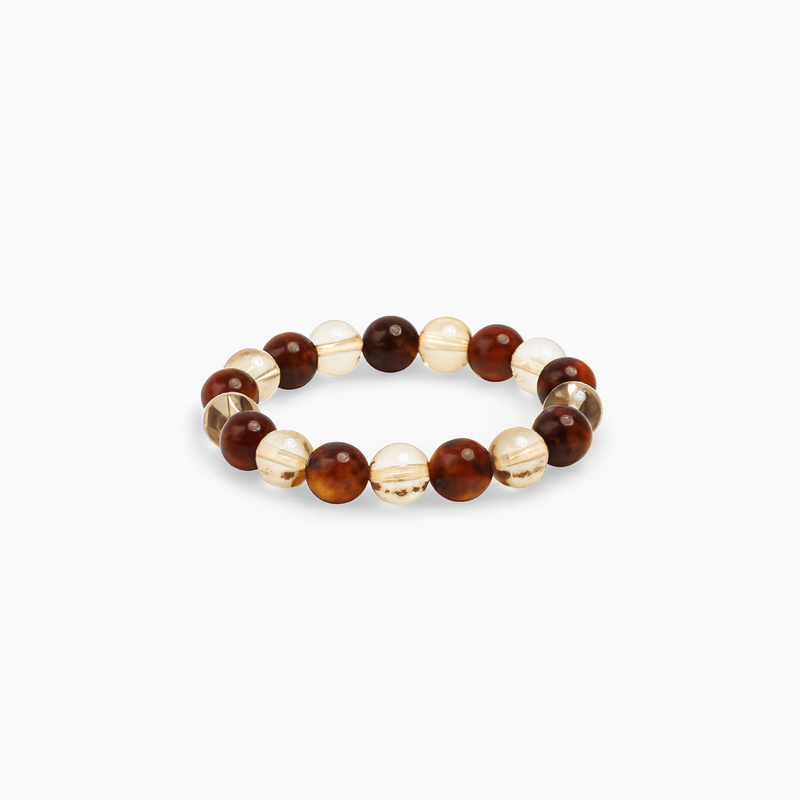 Bracelet citrine oeil de tigre