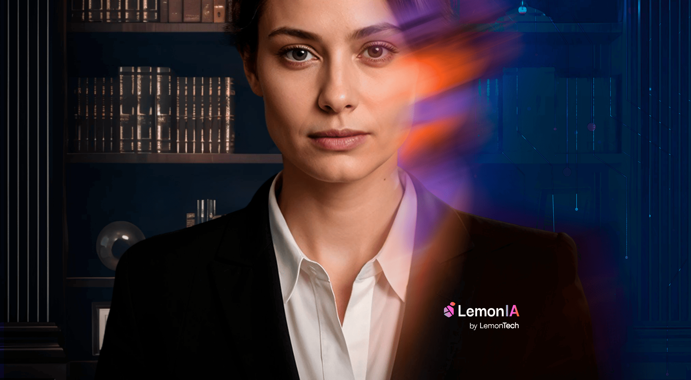 Triangle behind a mountain range made with structural grid like texture