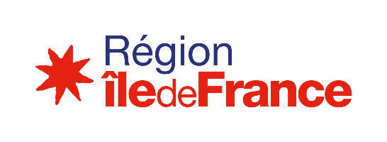 Logo de la région ile de France avec une étoile rouge. 