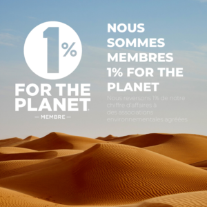 Image du 1 % pour la planète, représentant un désert pour illustrer le réchauffement climatique