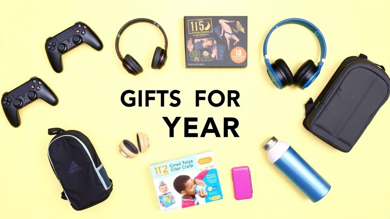 Gaver til 12-årige: Spil, gadgets og seje ting.