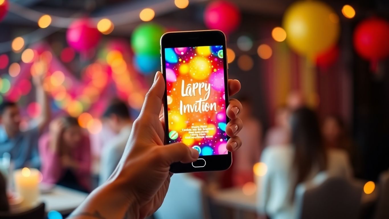 Online invitation til begivenhed