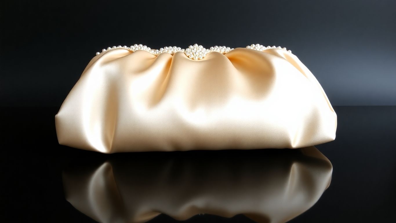 Elegant clutch taske til bryllup og festlige lejligheder
