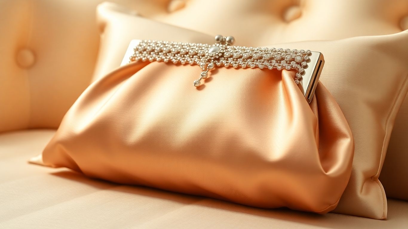 Elegant clutch taske til bryllup