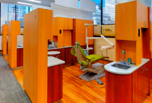 Dental operatory at CityScape Dental in Minneapolis, Minnesota
