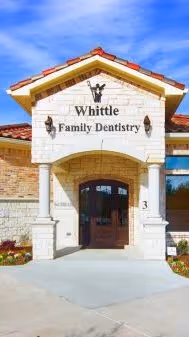 Outside of Whittle Family Dentistry in Benbrook, Texas