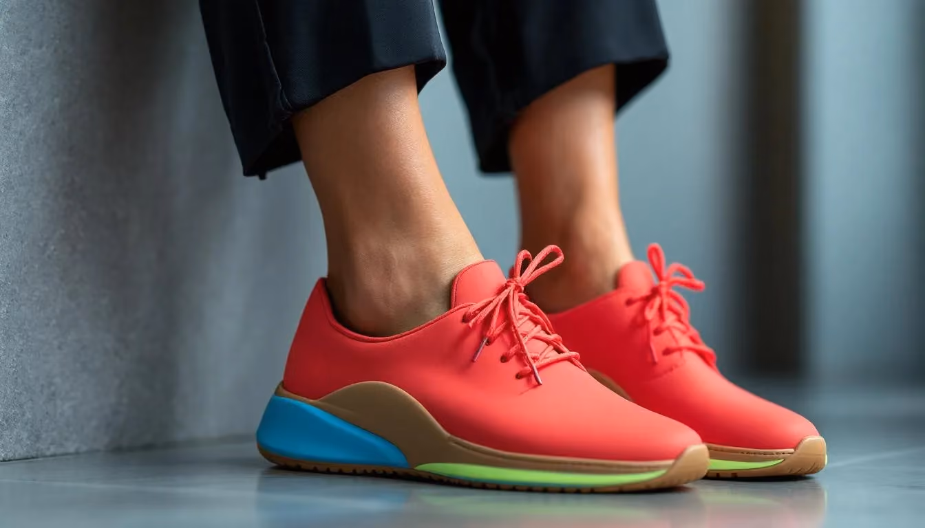 Footwear essentials for dental hygienists, including comfortable shoes.