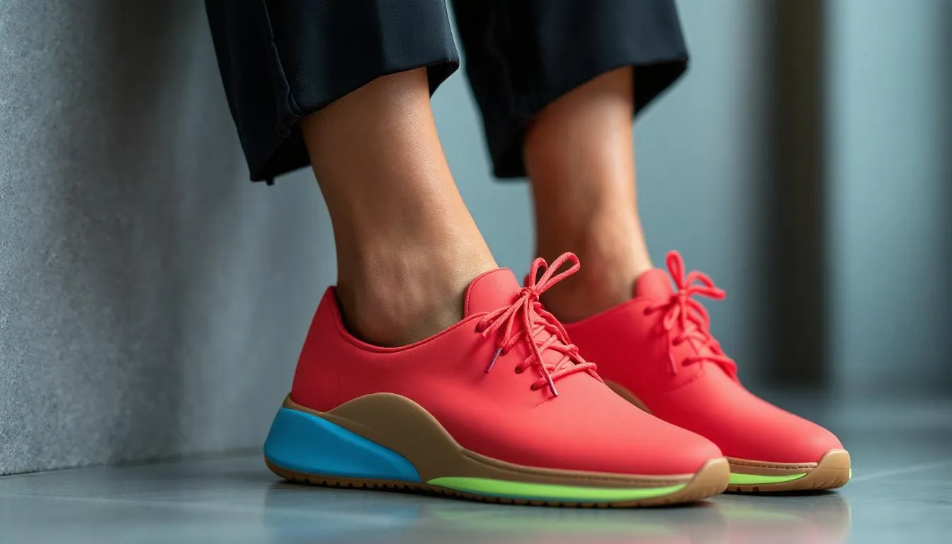 Footwear essentials for dental hygienists, including comfortable shoes.