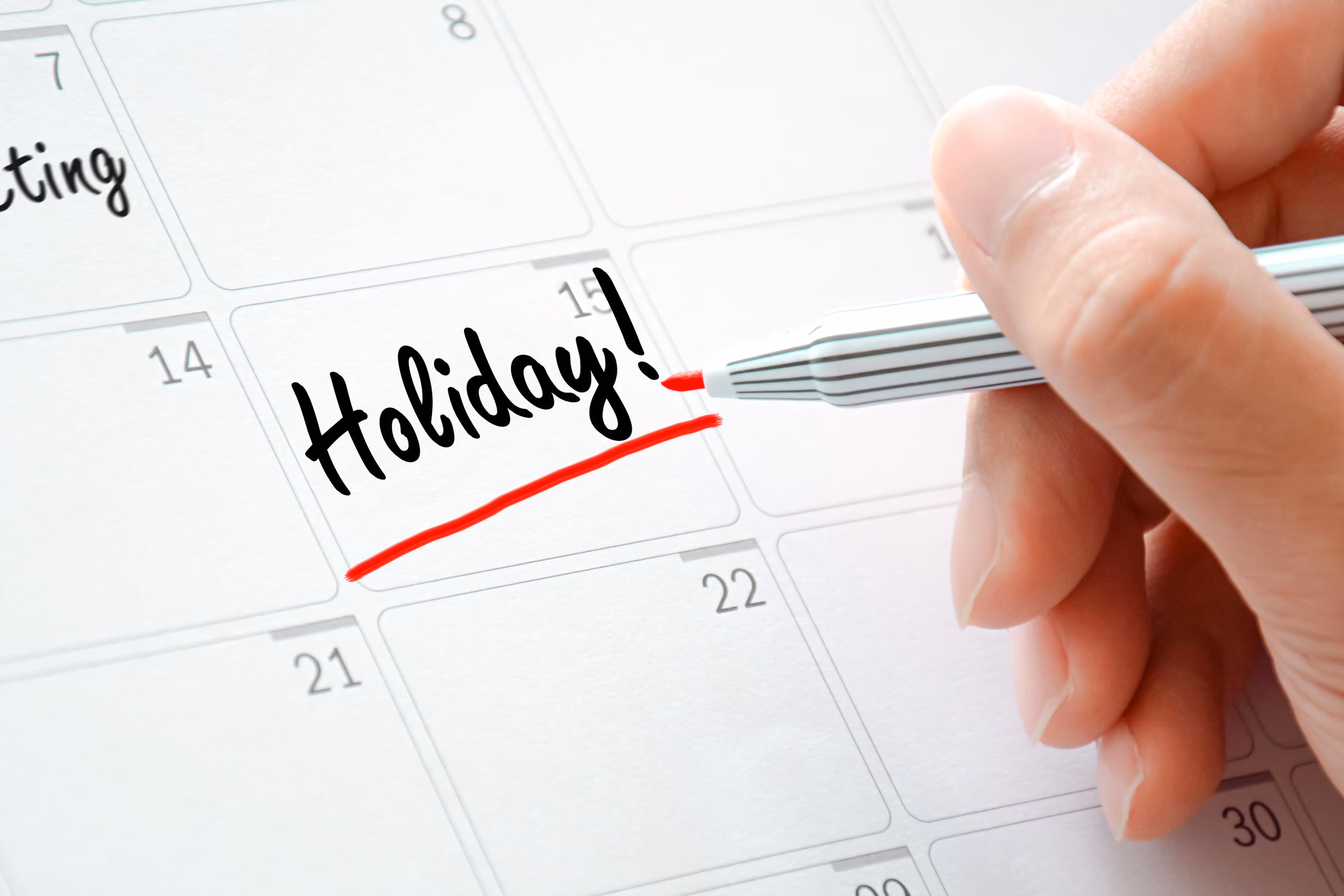 Holiday Calendar