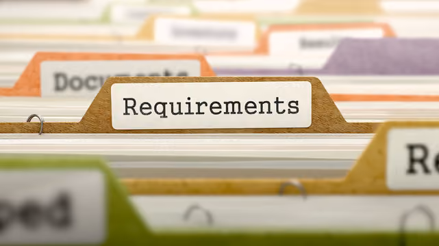 Requirements file.