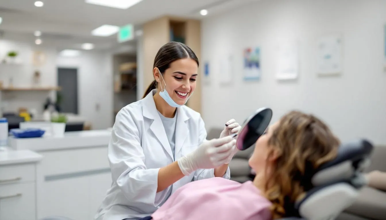 Onboarding a new dental hygienist.